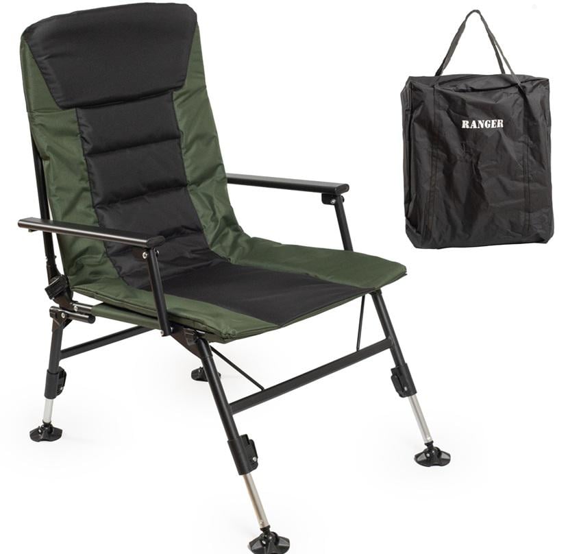 Кресло складное Ranger Wide Carp Lux SL-115 с чехлом (RA 2260)