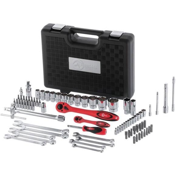 Набір інструментів Intertool 82 шт. (ET-6082) - фото 2 Набір інструментів Intertool 82 шт. (ET-6082) - фото 2