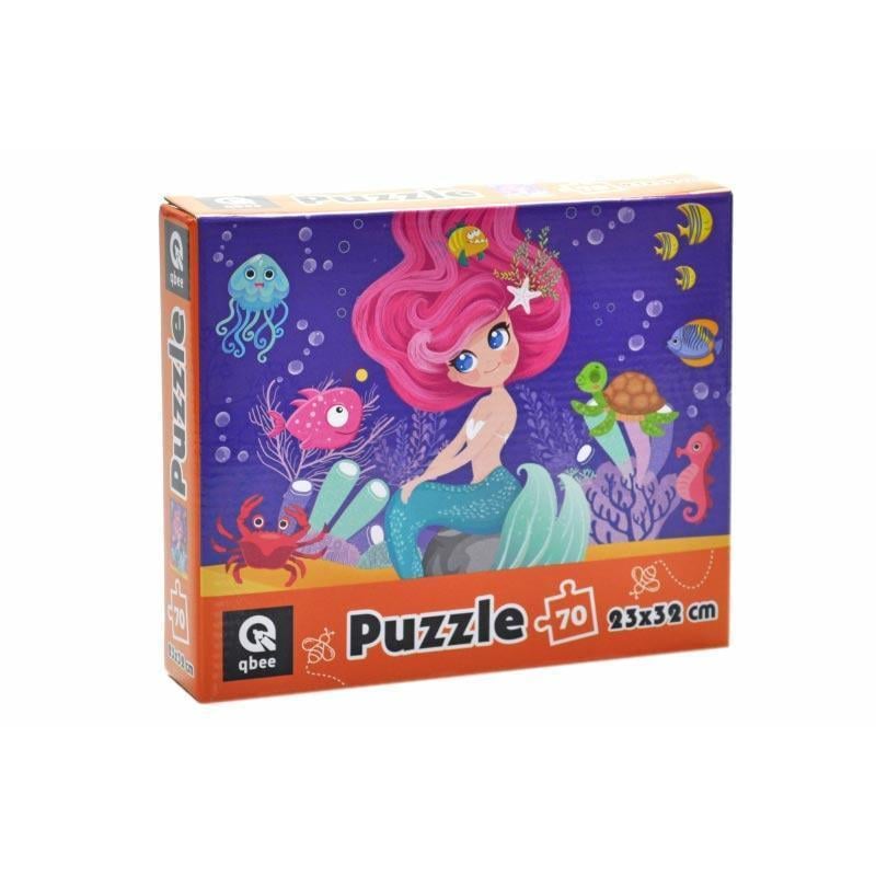 Пазлы qbee Мир Русалки 70 эл. (QB400-008) Пазлы qbee Мир Русалки 70 эл. (QB400-008)