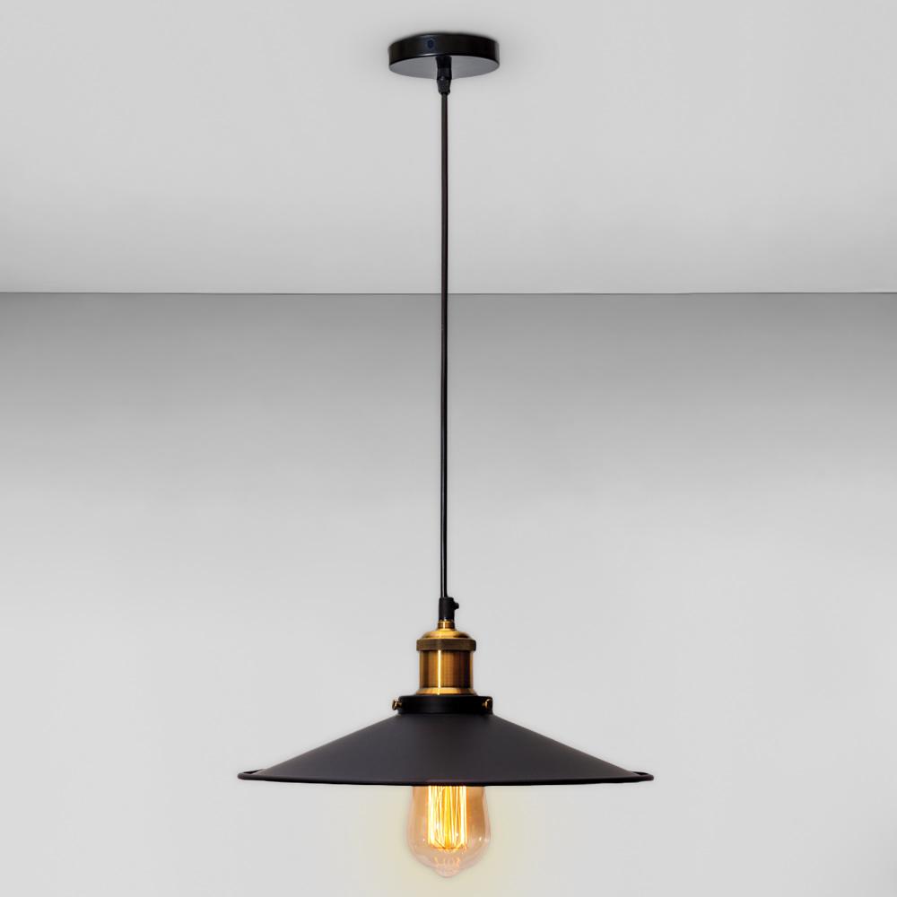 Люстра подвесная Лофт Light House LS-18672-1 BK Черный/Бронзовый