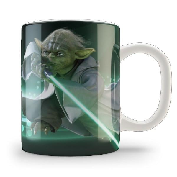 Чашка Gee! Звёздные войны Star Wars Мастер Йода SW.002.86 Белый