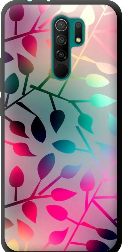 Чехол на Xiaomi Redmi 9 Листья (2235b-2019-42517)