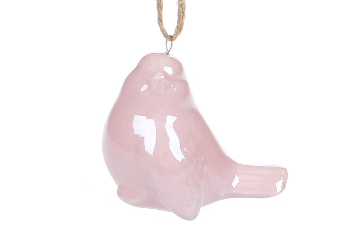 Декоративная керамическая подвеска Птичка BonaDi (731-172)