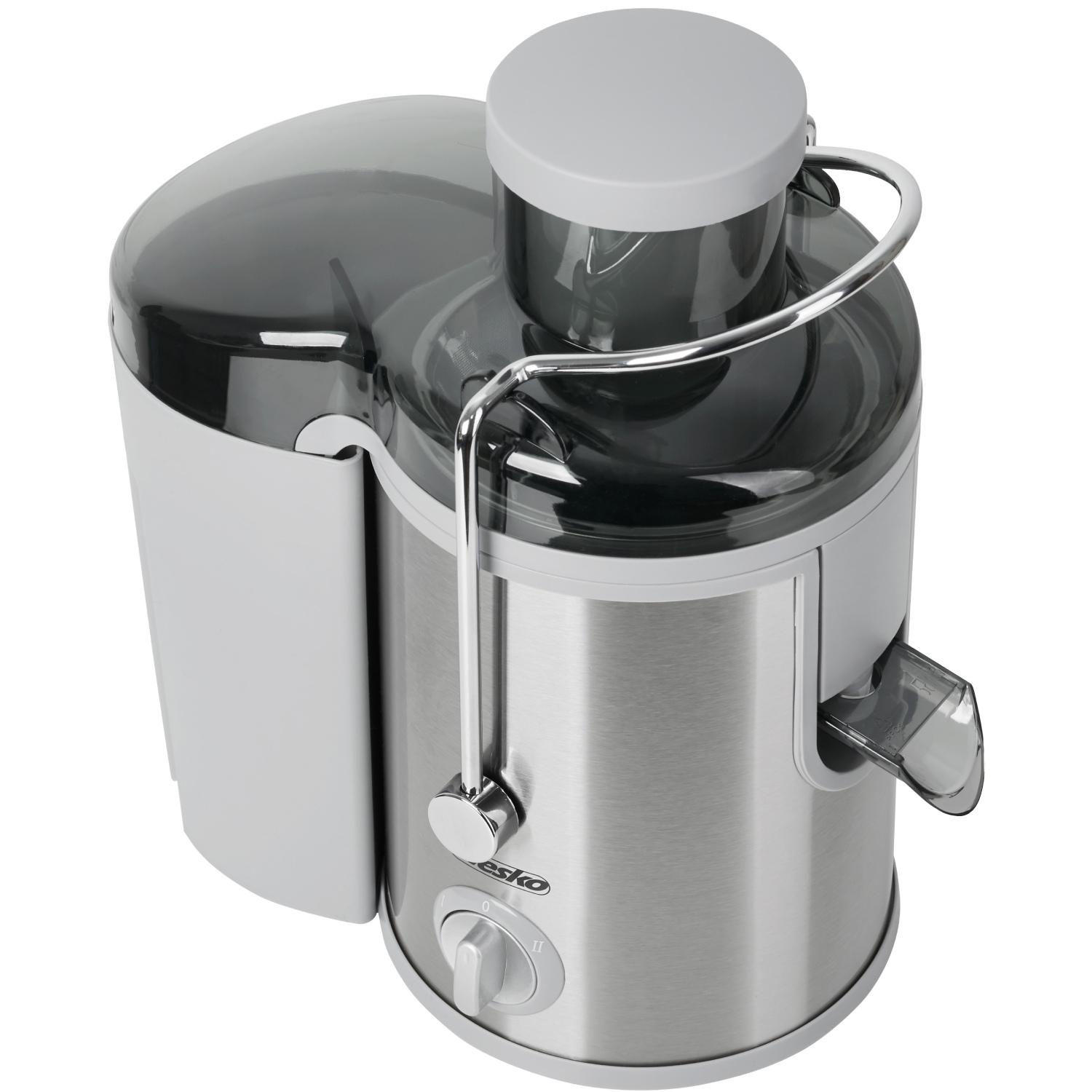 Соковижималка Mesko MS 4126 600W контейнер для соку 450 мл з контейнером для м'якоті 1500 мл Grey (MS4126G) - фото 3 Соковижималка Mesko MS 4126 600W контейнер для соку 450 мл з контейнером для м'якоті 1500 мл Grey (MS4126G) - фото 3