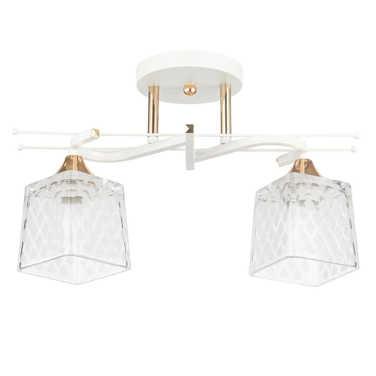 Люстра стельова Sirius на 2 плафони (196285/2)