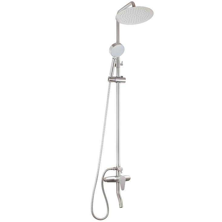 Душевая система со смесителем Zerix ASA-009-J ZX4805 Сатин (196447)