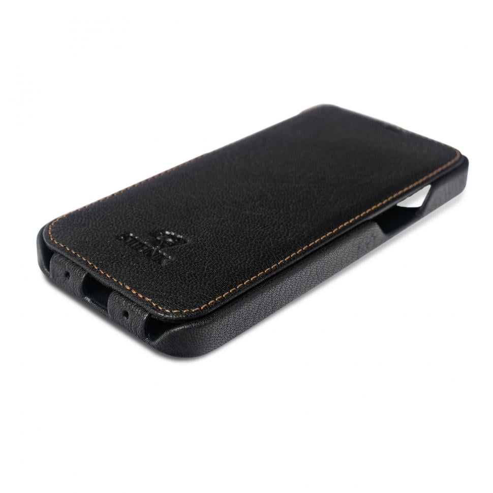 Чехол флип Stenk Premium для Apple iPhone 12 Черный (68387)
