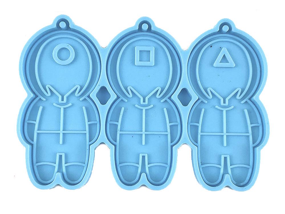 Силиконовая форма Squid Game для выпечки и изделий (1010-679-00)