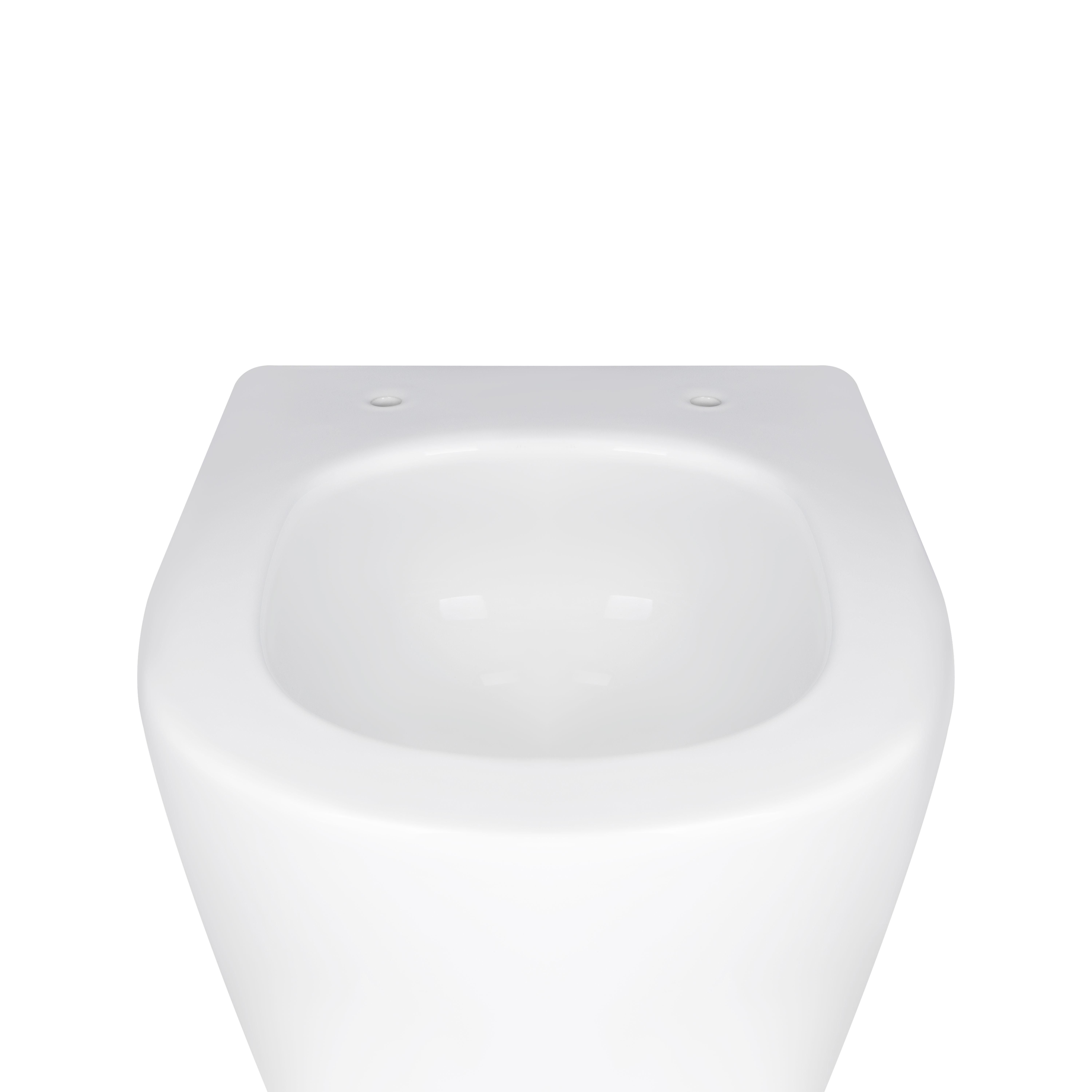 Унітаз підвісний Q-tap Swan Ultra Quiet/сидіння Slim Duroplast Soft-close Quick relase 485х360х320 мм White - фото 6