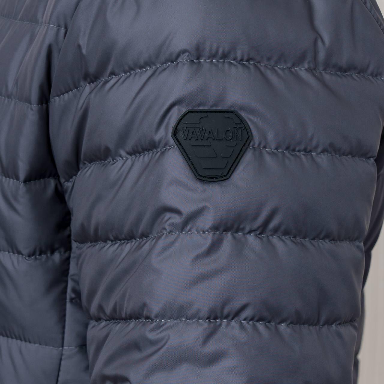 Куртка мужская демисезонная Vavalon 209-V р. 68 Серый (29108582) - фото 6