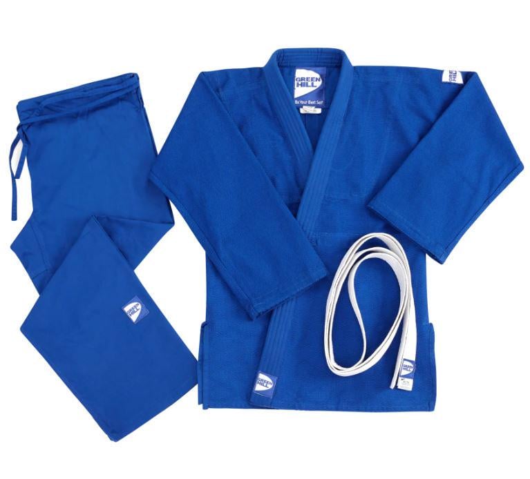 Кимоно дзюдо Green HilL СLUB р. 4/170 см Синий (6936116105594)