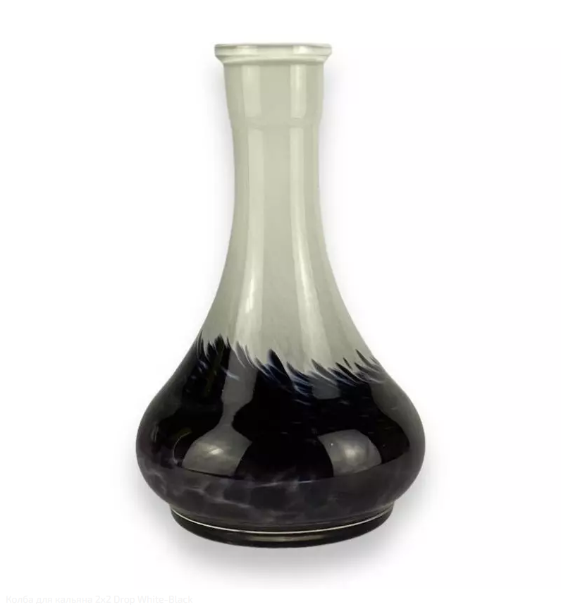 Колба для кальяна 2x2hookah Drop White/Black - фото 1