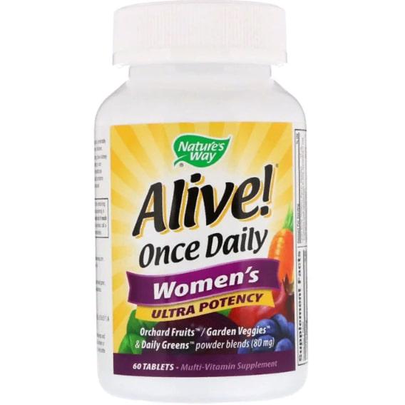 Вітамінно-мінеральний комплекс Nature's Way Alive! Once Daily Women's 60 Tabs (NWY-15686)