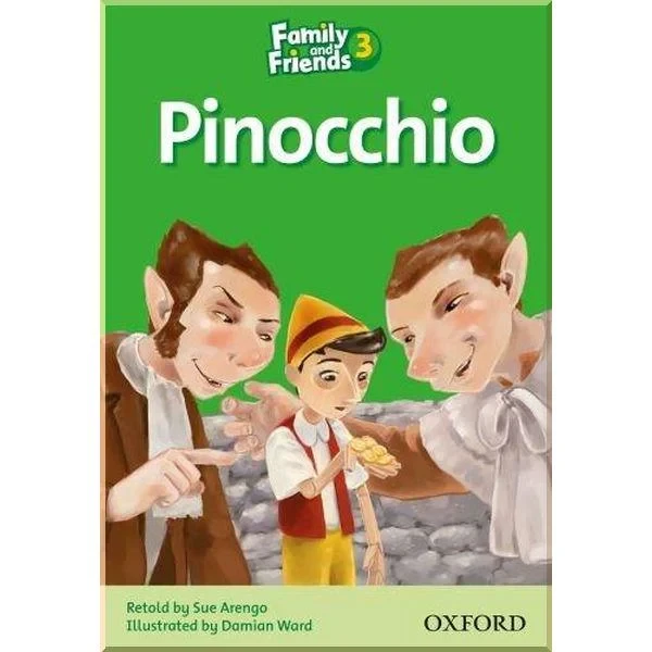Книга для чтения Family and Friends 3 Reader C Pinocchio