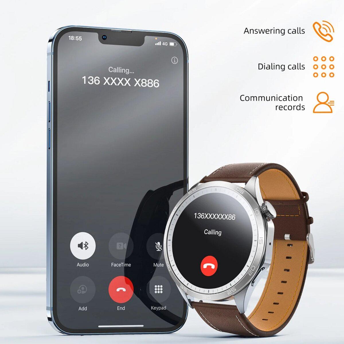 Смарт-годинник Hoco Y21 AMOLED Smart sport watch call version 1,43" 230 mAh BT5.0 Grey (6942007624077) - фото 3 Смарт-годинник Hoco Y21 AMOLED Smart sport watch call version 1,43" 230 mAh BT5.0 Grey (6942007624077) - фото 3