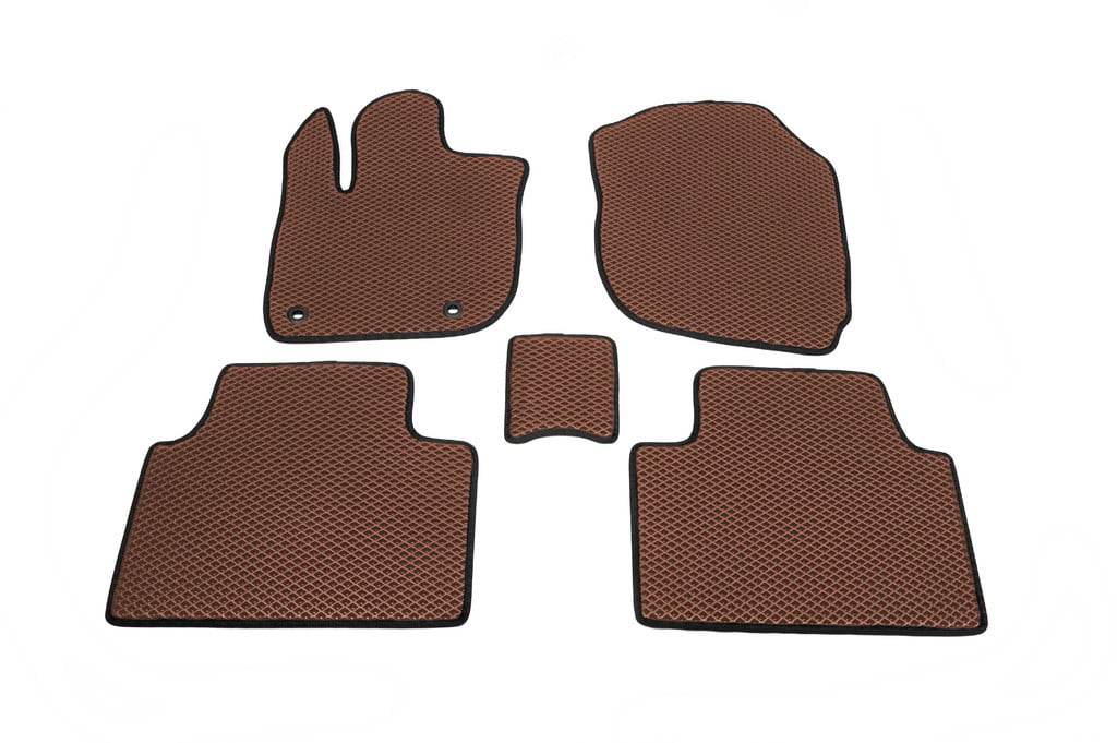 Автокилимки Digital Designs Dongfeng M-NV 5 шт. Коричневий (1654997217)
