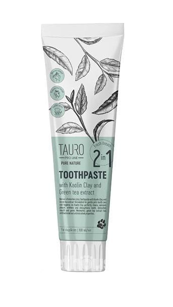 Зубна паста Tauro Pro Line Pure Nature з каоліном і екстрактом зеленого чаю (2301262132)