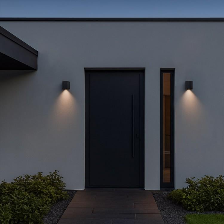 Світильник фасадний архітектурний накладний ARDERO DH0144ARD під лампу Чорний (29177782) - фото 5