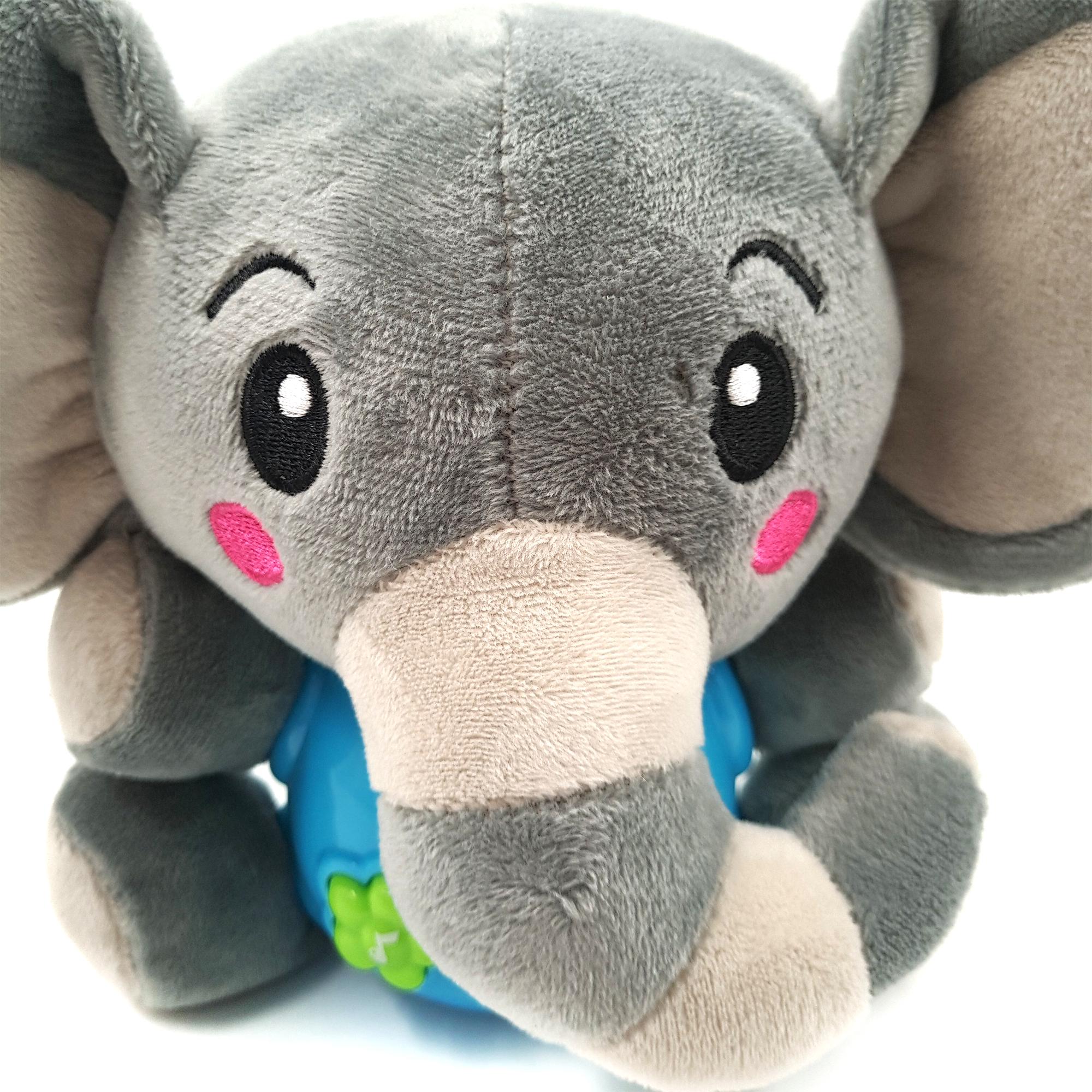 Брязкальце музичне TK Union Group слоник з підсвічуванням 17 см (108758s) - фото 4 Брязкальце музичне TK Union Group слоник з підсвічуванням 17 см (108758s) - фото 4