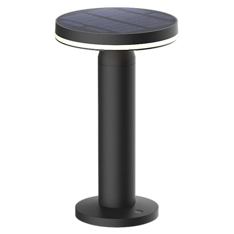 Настольная лампа аккумуляторная Zuma Line DT33611 на солнечной батарее LED/2W/2000 mAh IP44 Черный (27133757)