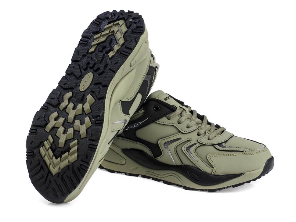 Кроссовки Royyna 7243035 р. 46 Хаки (22883) - фото 2 Кроссовки Royyna 7243035 р. 46 Хаки (22883) - фото 2