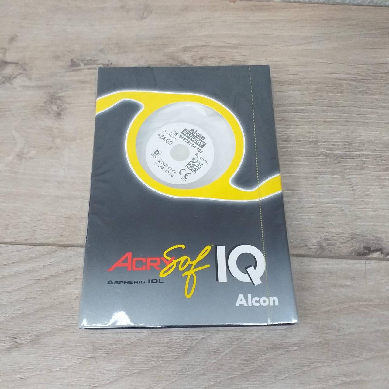 Лінза інтраокулярна однокомпонентна ACRYSOF IQ SN60WF +24,0D (KG-6528)