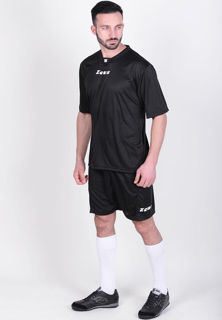 Форма шорты и футболка Zeus KIT PROMO XXXS Черный (Z00263 XXXS)