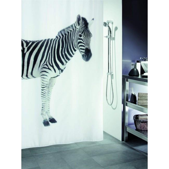 Шторка для ванної кімнати Spirella 10.11554 ZEBRA 180x200 см - фото 5