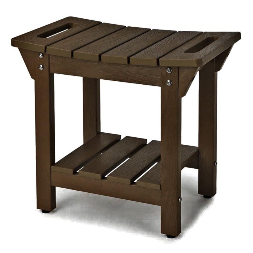 Табурет для ванной из дерева Донто Капучино (ТВН-007809)