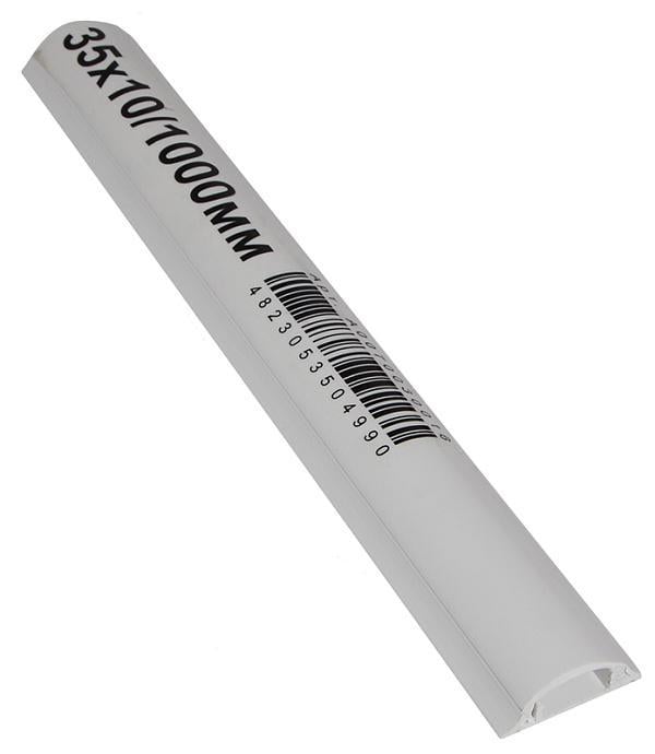 Кабельный канал АСКО-УКРЕМ напольный самоклеящийся 35х10 мм 1 м (28333604)