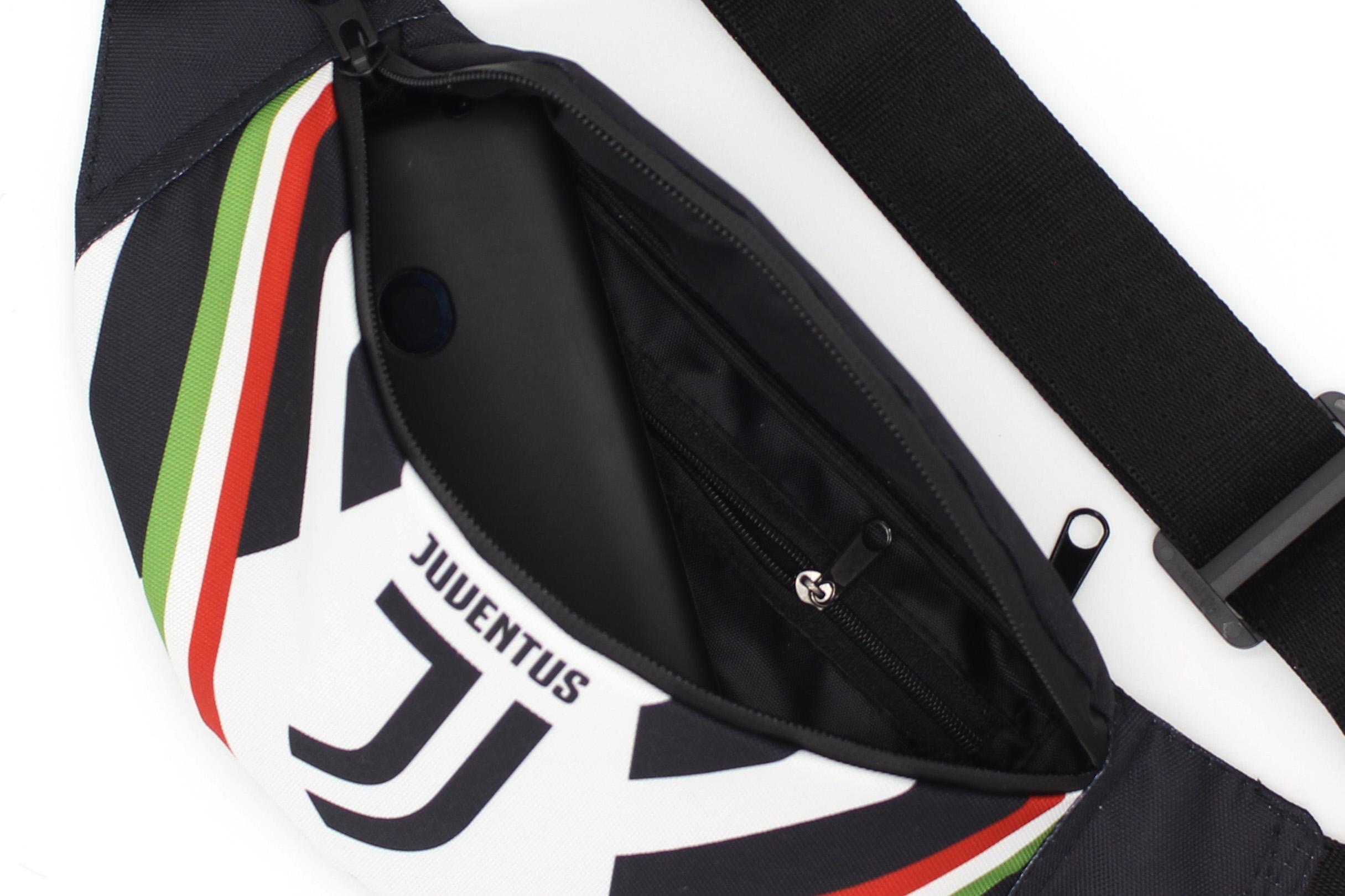 Сумка бананка чоловіча Ювентус (BF-005) - фото 6 Сумка бананка чоловіча Ювентус (BF-005) - фото 6