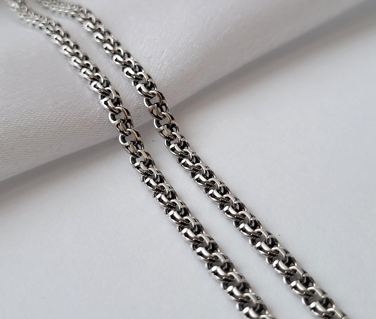 Цепочка серебряная круглая 925 пробы 10,45 г (55 см)