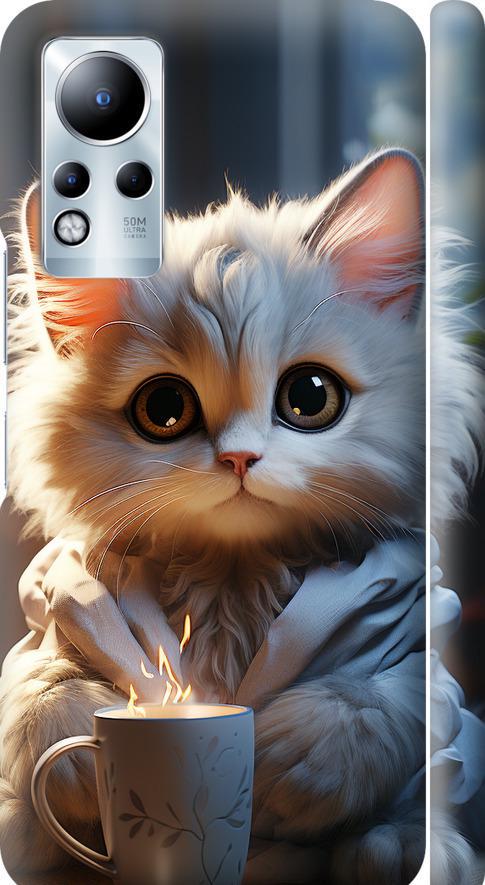 Чехол на Infinix Note 12 White cat (5646m-2927-42517)