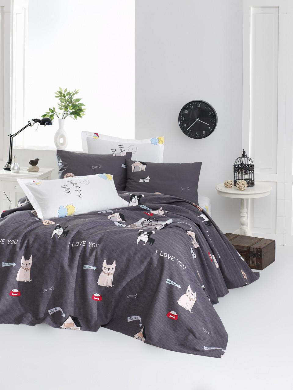 Покрывало пике Lotus Home Perfect Woof 160х235 (svt-2000022271417)