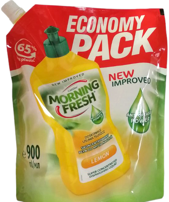 Средство для мытья посуды Morning Fresh Lemon дой-пак 900 мл