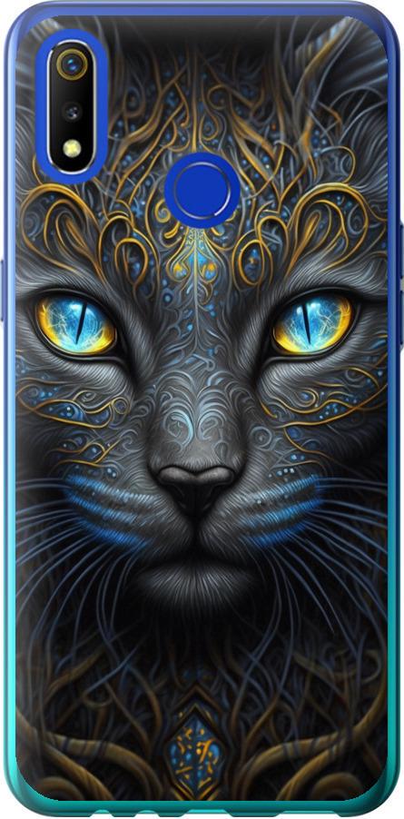 Чехол на Realme 3 Кошка (5548u-1869-42517)