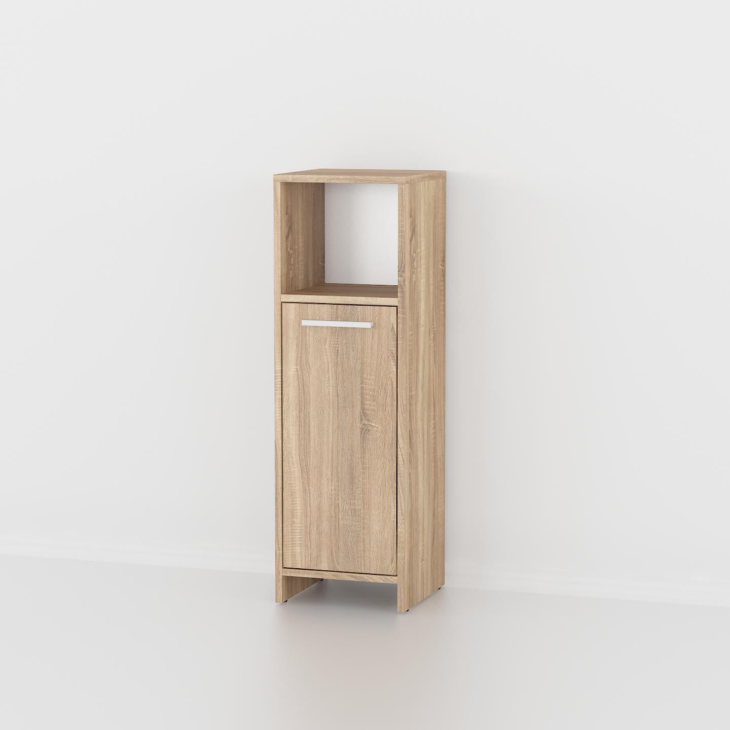 Шафа-пенал для ванной комнаты F-18 300х300х950 мм Дуб Сонома