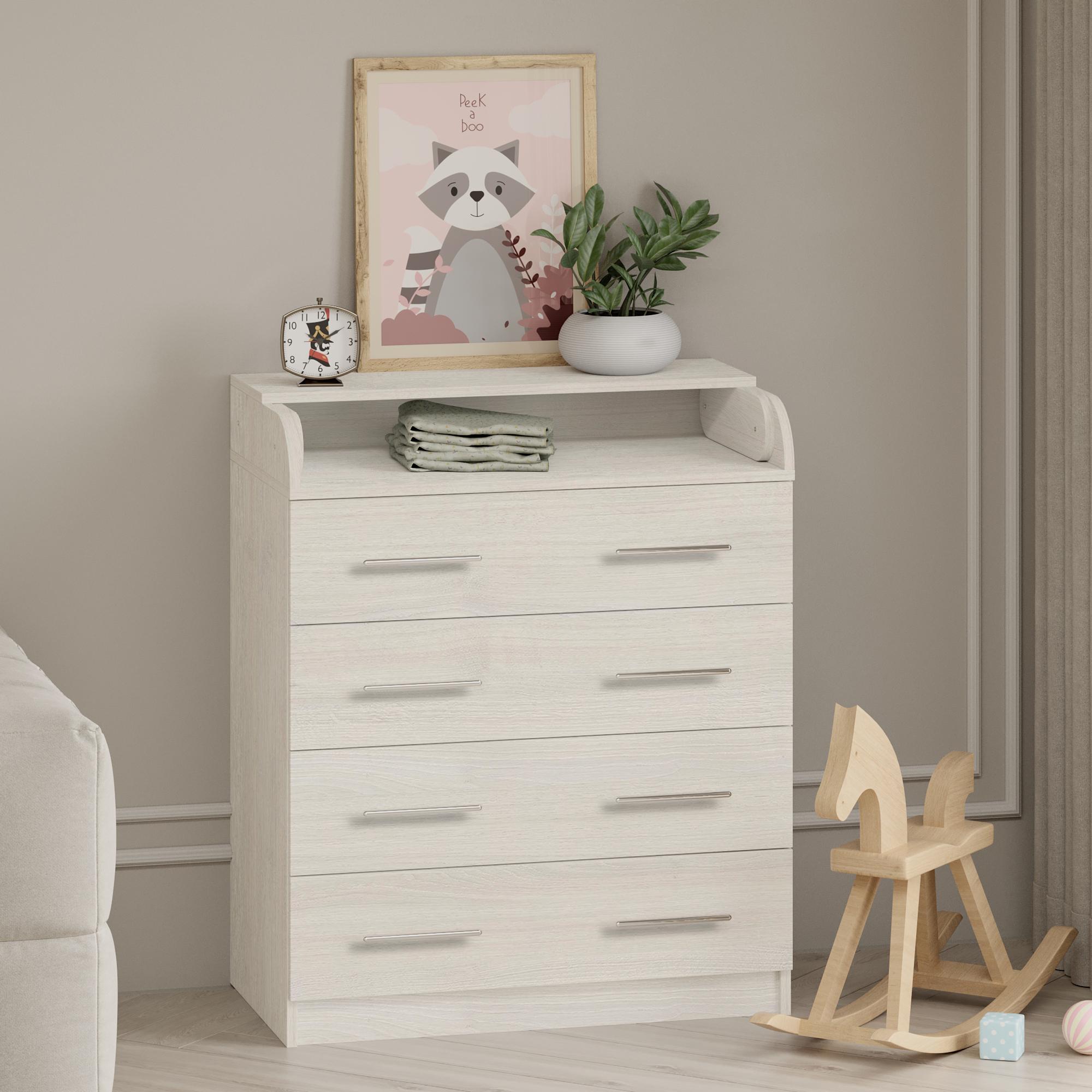 Комод пеленальный Standart КР4 800x450x970 мм Шамони Светлый Комод пеленальный Standart КР4 800x450x970 мм Шамони Светлый