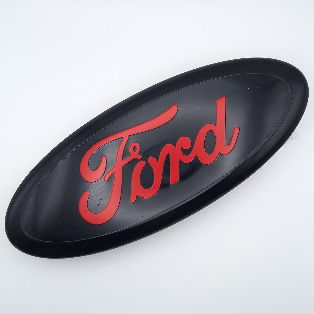 Эмблема Ford 225х88 мм Черный/Красный (2549708296)