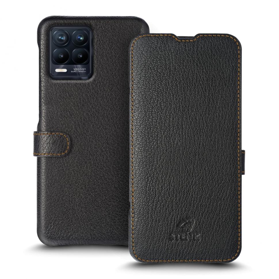 Чохол книжка Stenk Premium для Realme 8 Pro Чорний (69909)