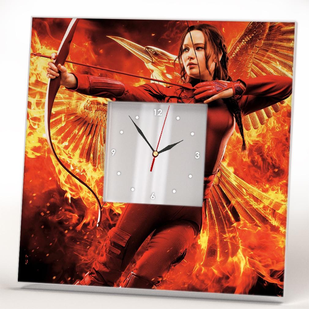 Часы Фильм "Голодные игры" 260x260 мм (C04591)