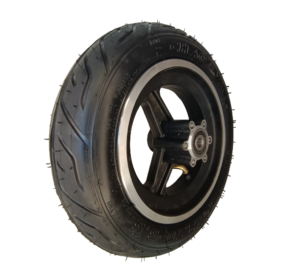Колесо переднее с резиной для электросамоката Crosser T4 10х2,70-6,5" (992)