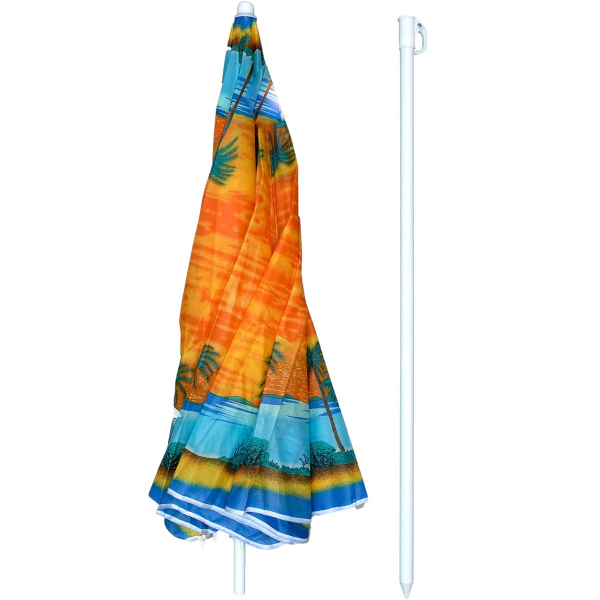 Парасолька пляжна Stenson з напиленням 2,0 м (0039) - фото 5