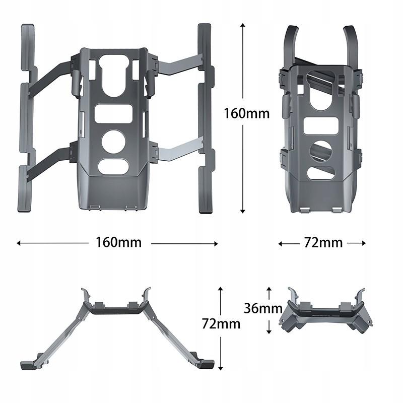 Модуль приземлення шассі для квадрокоптера DJI Mavic 3 (500-517) - фото 8