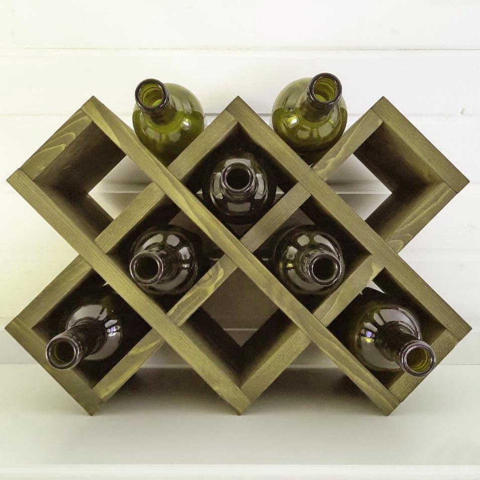 Полка для вина настольная Ориндж Мускат (Впс-015107)