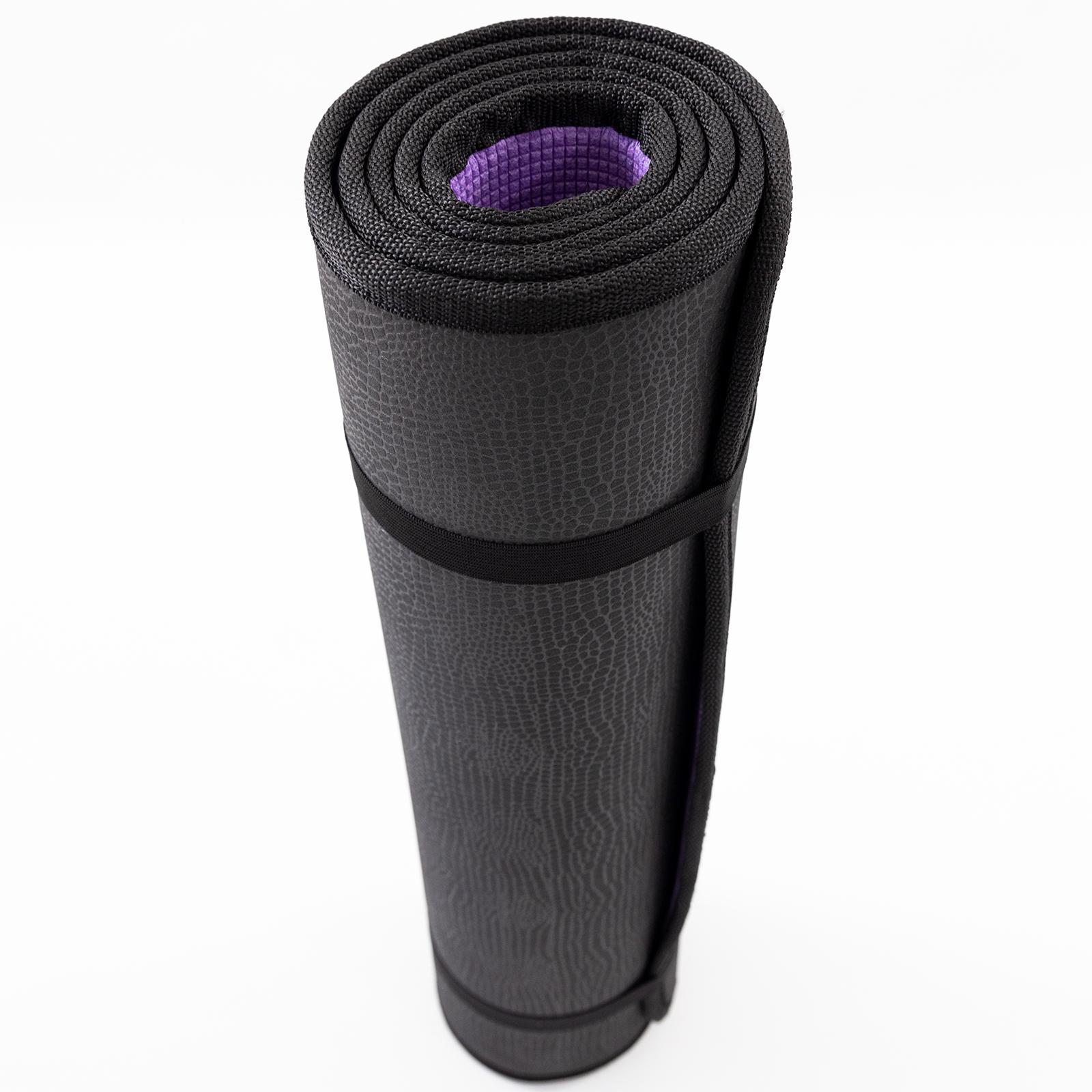 Коврик для йоги и фитнеса EVA Osport Yoga Pro/8 мм Черно-фиолетовый (OF-0275) - фото 9 Коврик для йоги и фитнеса EVA Osport Yoga Pro/8 мм Черно-фиолетовый (OF-0275) - фото 9