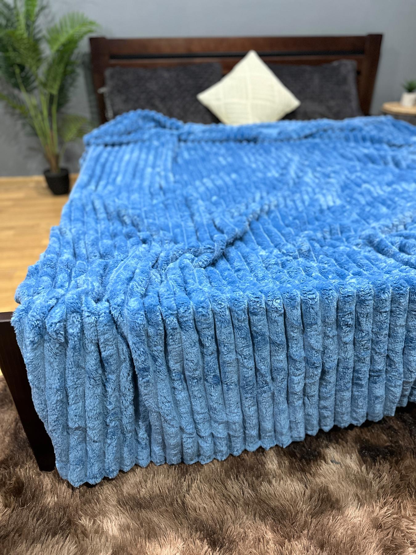 Покривало Королівський шарпей євро 200х220 см Морська хвиля - фото 2 Покривало Королівський шарпей євро 200х220 см Морська хвиля - фото 2