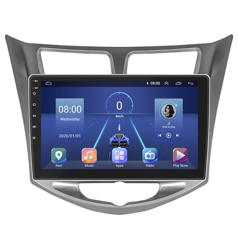 Автомагнитола штатная Lesko Top для Hyundai Accent IV 2010-2017 г. 4G/Wi-Fi/GPS 6/128 GB 10" (10471-51061) Автомагнитола штатная Lesko Top для Hyundai Accent IV 2010-2017 г. 4G/Wi-Fi/GPS 6/128 GB 10" (10471-51061)