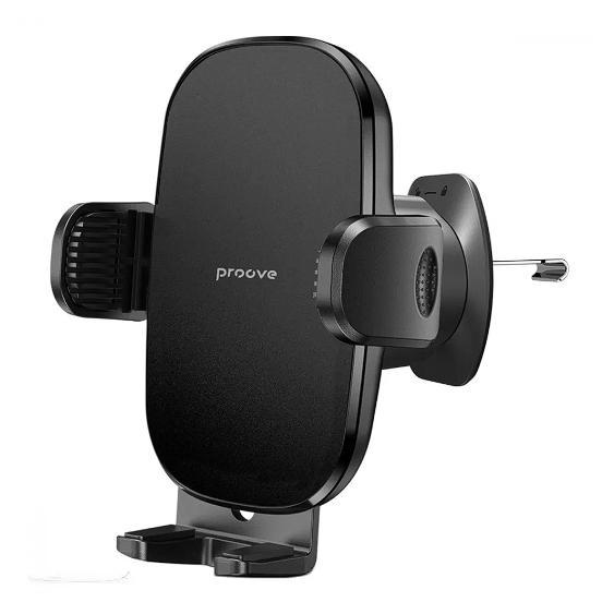 Держатель для телефона Proove Tumbler Air Outlet Car Mount на дефлектор/зажим Черный (CHTB00000001) - фото 1