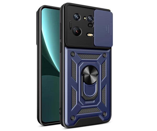 Чехол накладка Ricco Camera Sliding для Xiaomi 13 Pro Синий